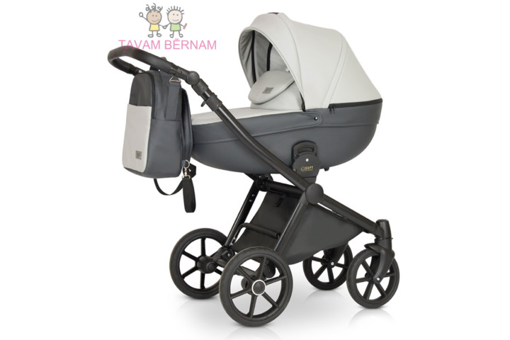 Verdi Mirage Soft 3-1 col.06 (Eco pelēka), bērnu universālie ratiņi 3-1 Verdi Mirage Soft 3-1 col.06 (Eco pelēka), bērnu universālie ratiņi 3-1
